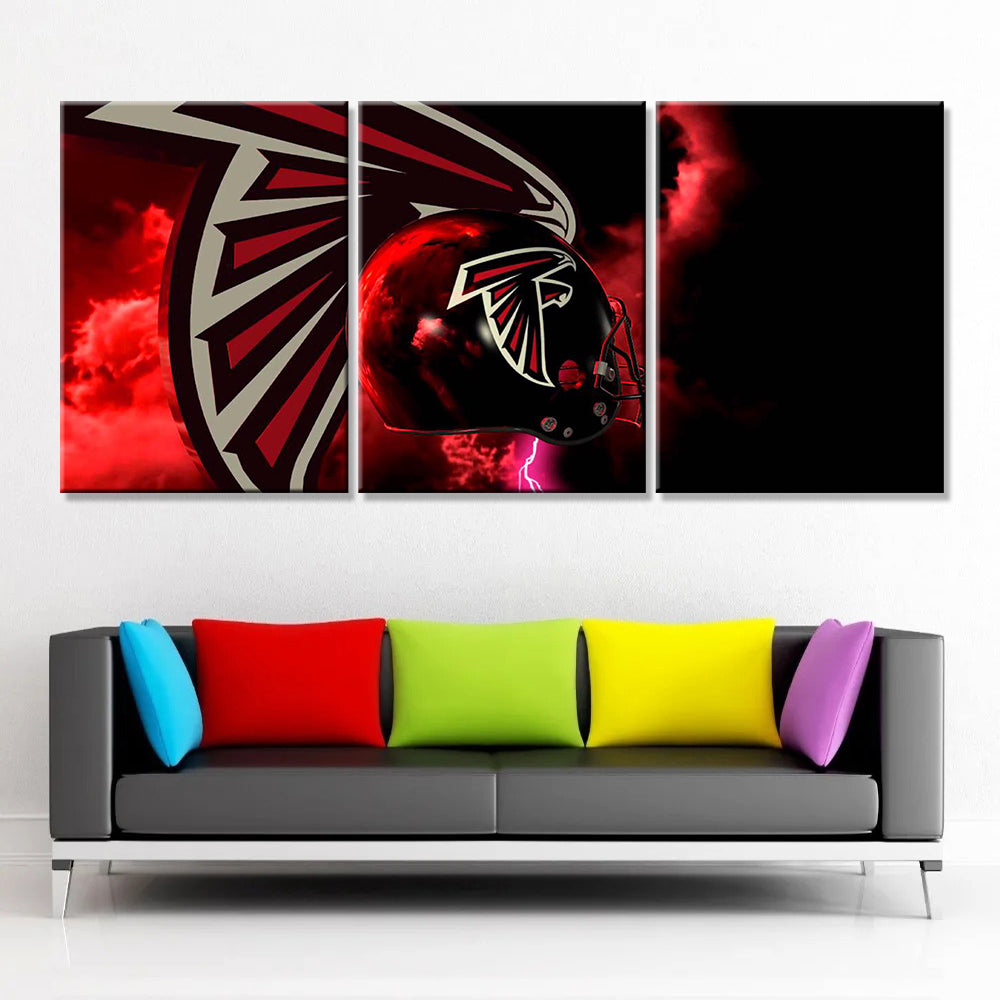 American Football Wall Art - AF5134 - Atlanta Falcons - American Football Poster - American Football Canvas