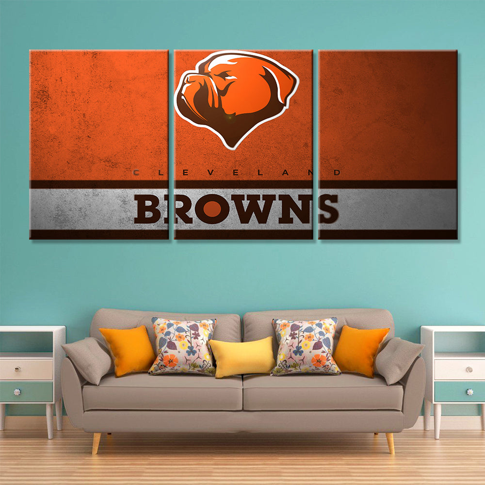 American Football Wall Art - AF5138 - Cleveland Browns - American Football Poster - American Football Canvas