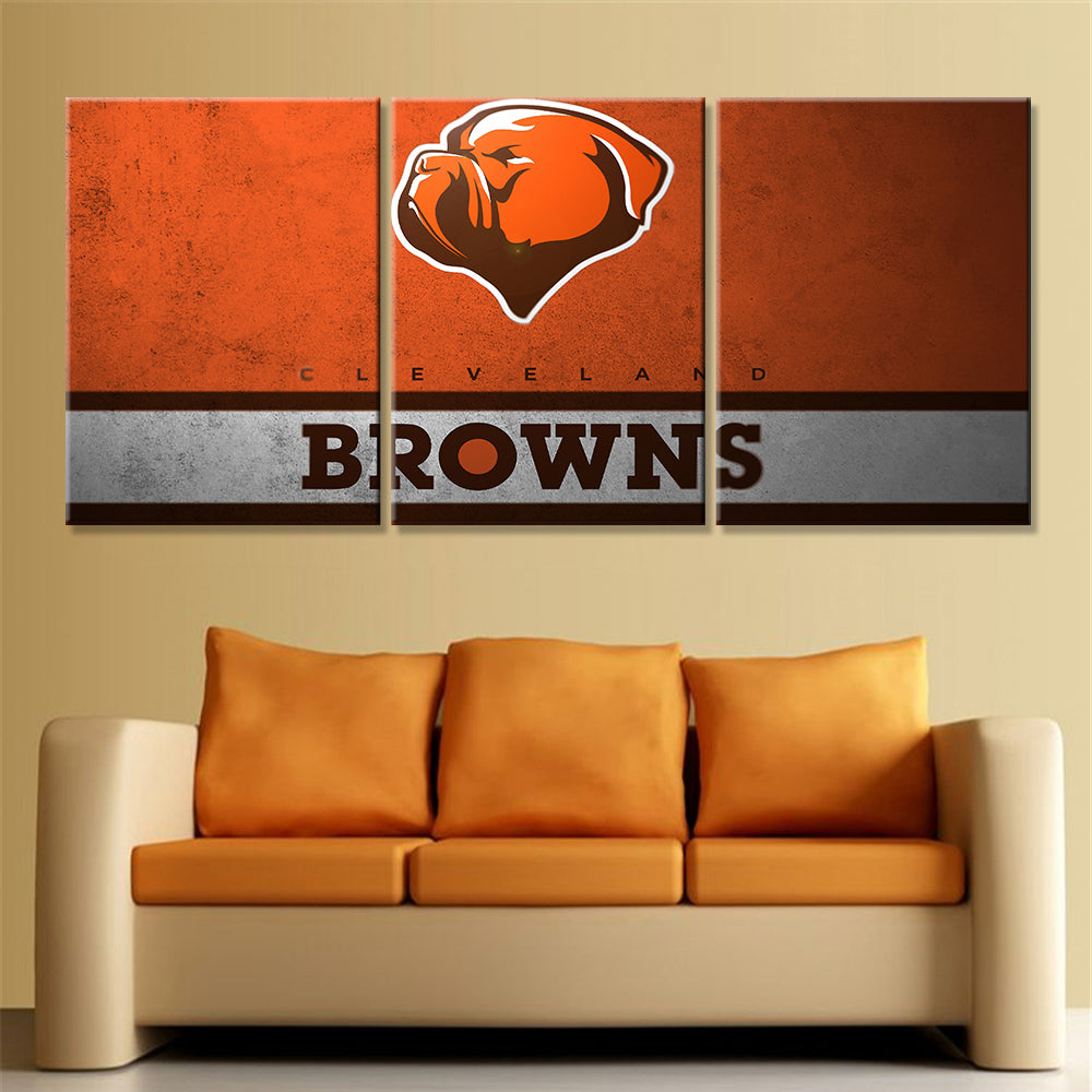 American Football Wall Art - AF5138 - Cleveland Browns - American Football Poster - American Football Canvas