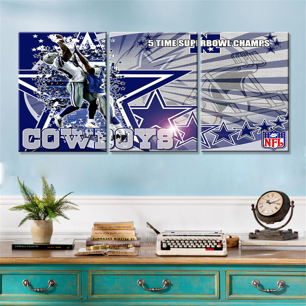 American Football Wall Art - AF5139 - Dallas Cowboys - American Football Poster - American Football Canvas
