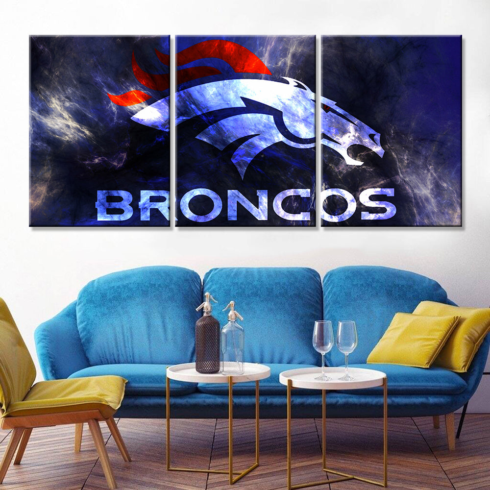 American Football Wall Art - AF5141 - Denver Broncos - American Football Poster - American Football Canvas