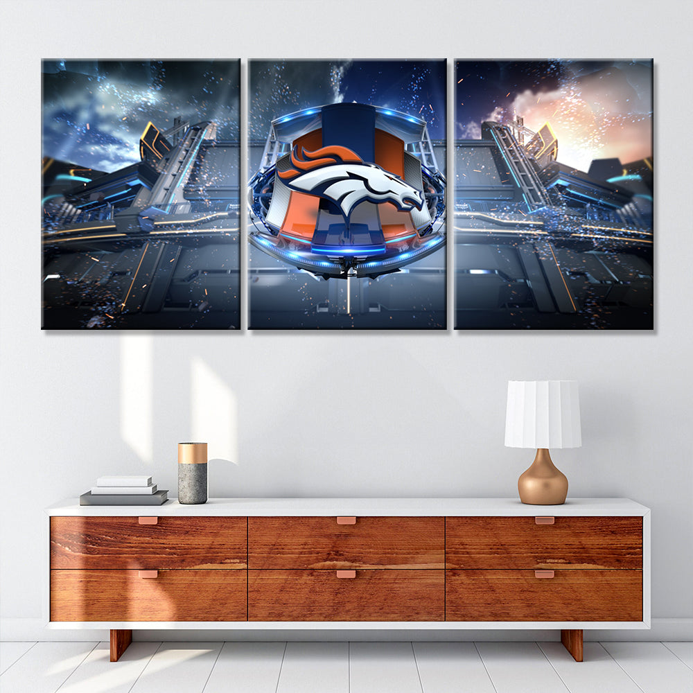 American Football Wall Art - AF5142 - Denver Broncos - American Football Poster - American Football Canvas