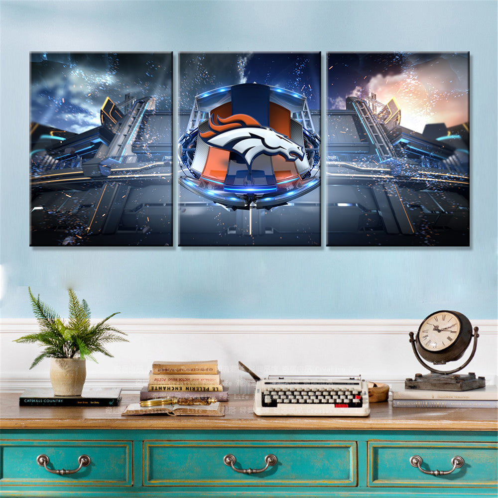 American Football Wall Art - AF5142 - Denver Broncos - American Football Poster - American Football Canvas