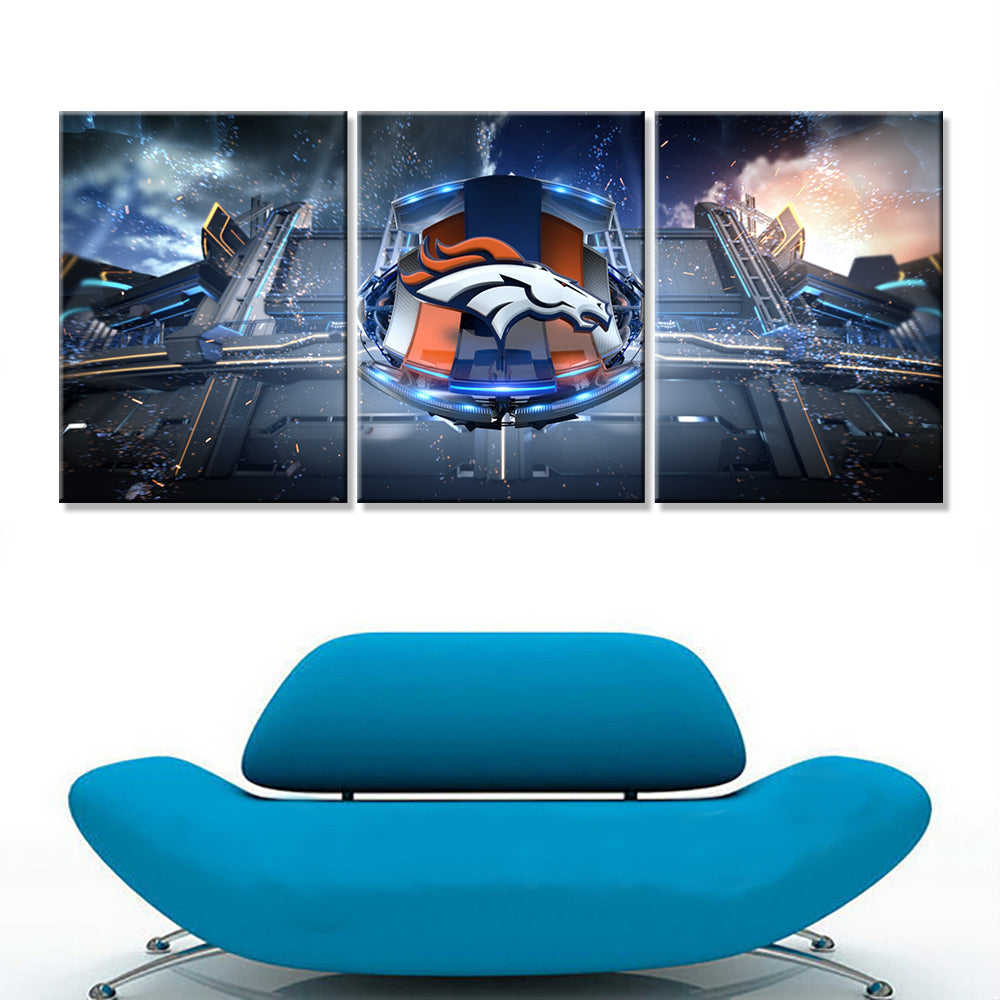 American Football Wall Art - AF5142 - Denver Broncos - American Football Poster - American Football Canvas