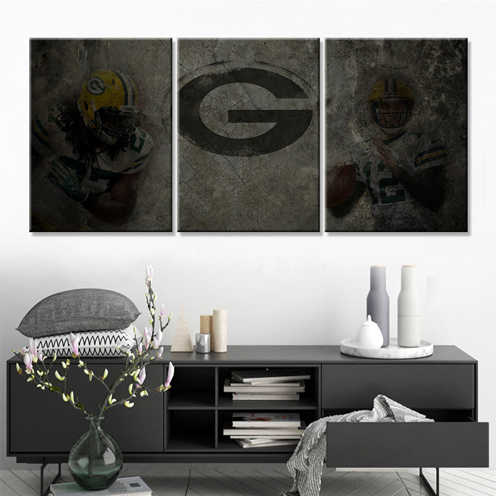 American Football Wall Art - AF5145 - Green Bay Packers - American Football Poster - American Football Canvas