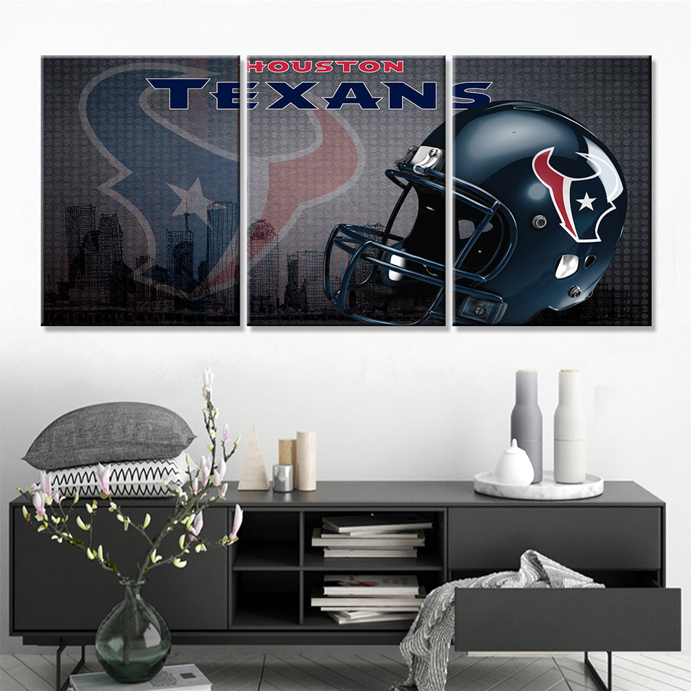 American Football Wall Art - AF5146 - Houston Texans - American Football Poster - American Football Canvas