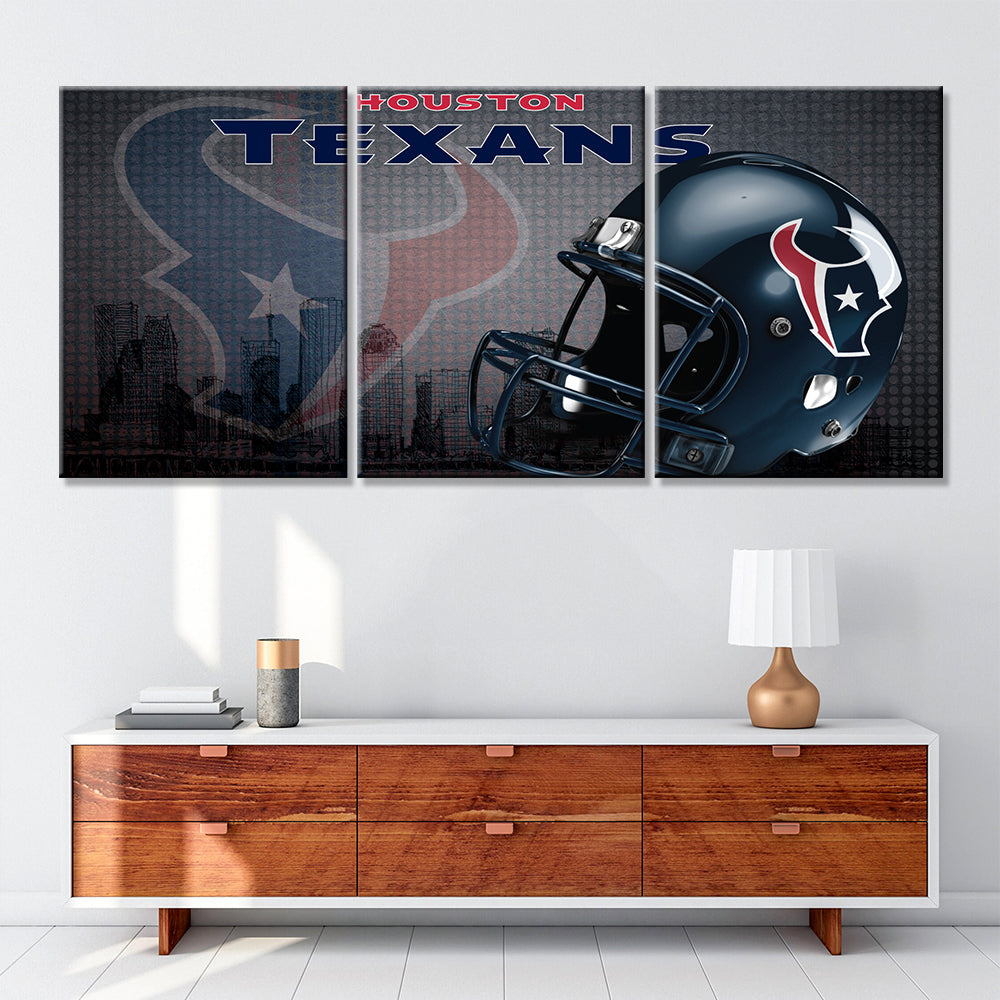 American Football Wall Art - AF5146 - Houston Texans - American Football Poster - American Football Canvas