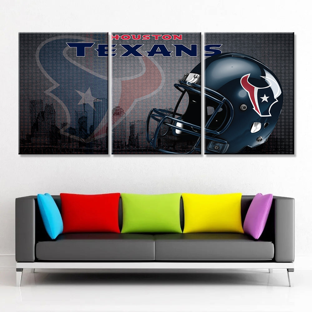American Football Wall Art - AF5146 - Houston Texans - American Football Poster - American Football Canvas