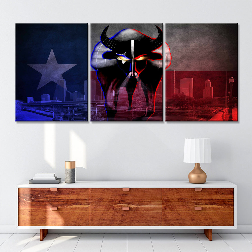 American Football Wall Art - AF5147 - Houston Texans - American Football Poster - American Football Canvas