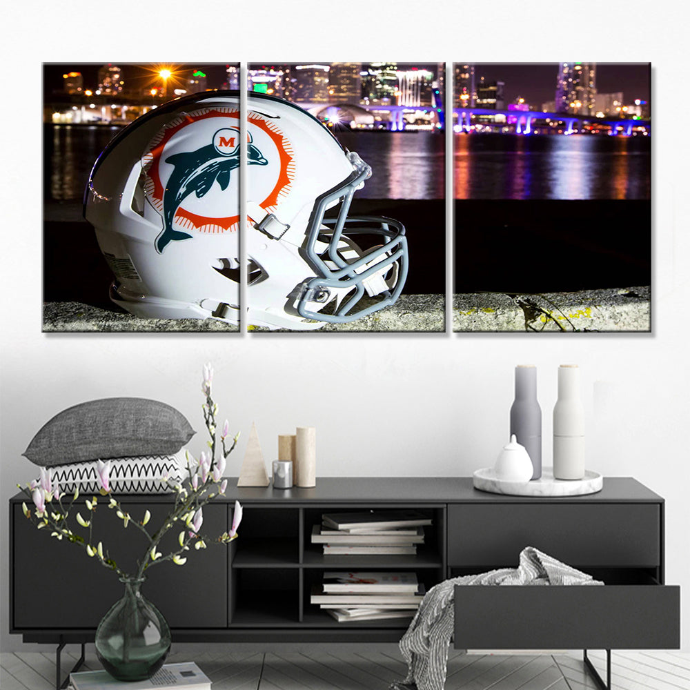 American Football Wall Art - AF5149 - Miami Dolphins - American Football Poster - American Football Canvas