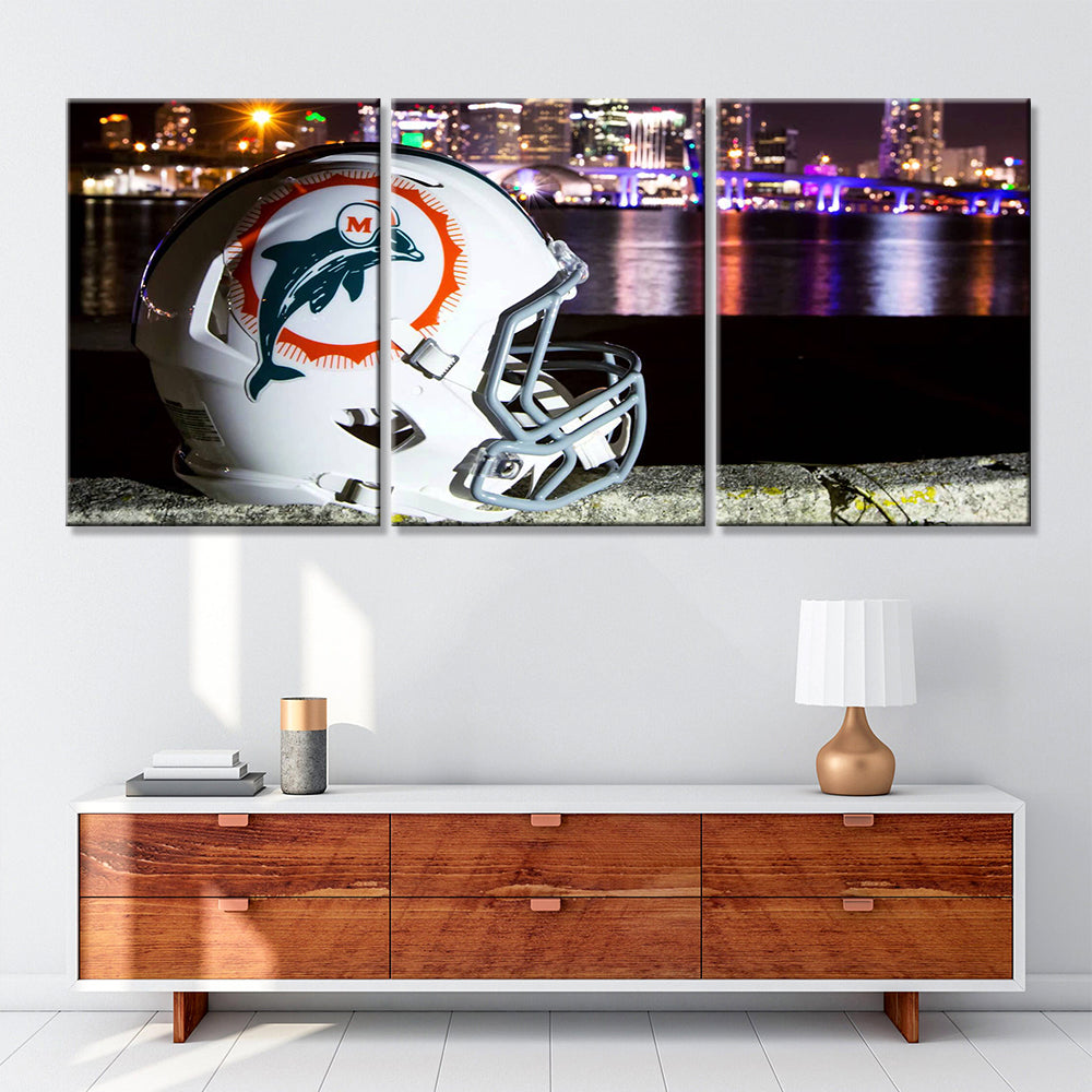 American Football Wall Art - AF5149 - Miami Dolphins - American Football Poster - American Football Canvas