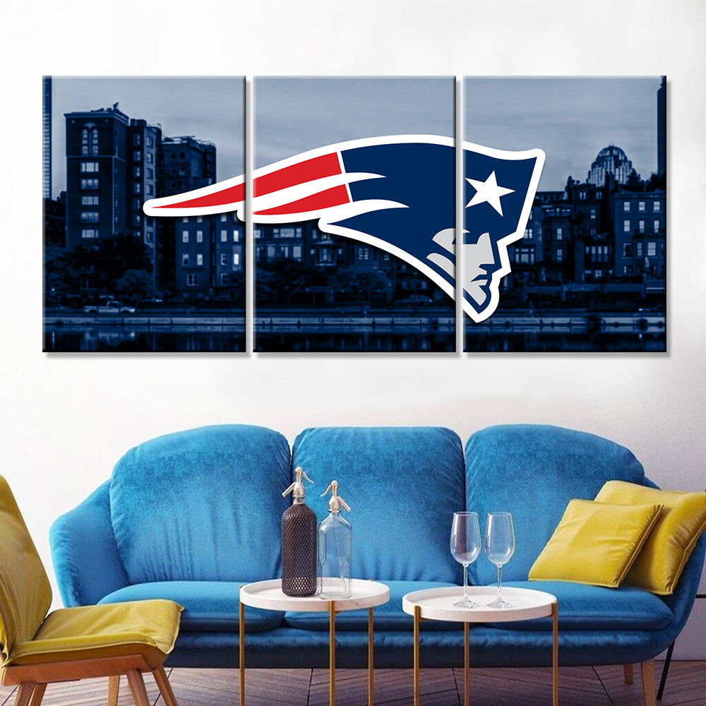 American Football Wall Art - AF5151 - New England Patriots - American Football Poster - American Football Canvas