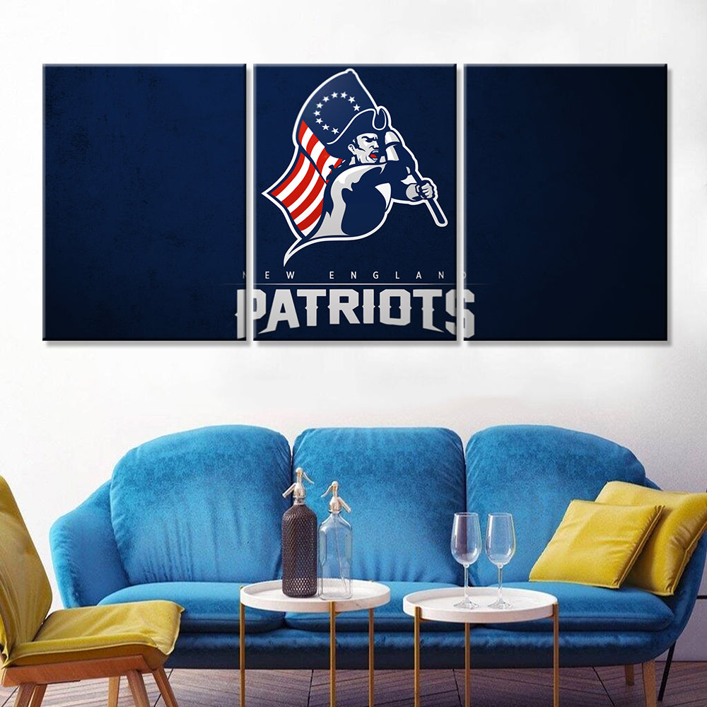 American Football Wall Art - AF5152 - New England Patriots - American Football Poster - American Football Canvas