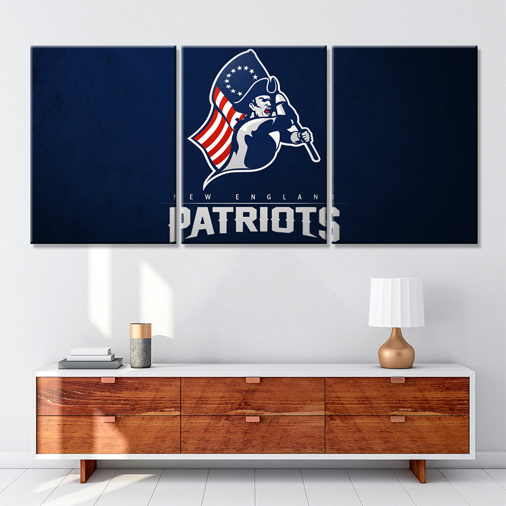 American Football Wall Art - AF5152 - New England Patriots - American Football Poster - American Football Canvas