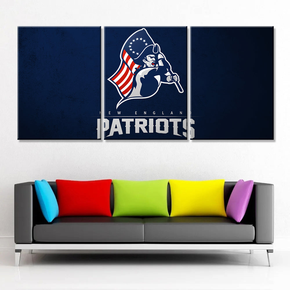 American Football Wall Art - AF5152 - New England Patriots - American Football Poster - American Football Canvas