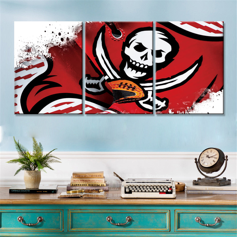 American Football Wall Art - AF5160 - Tampa Bay Buccaneers - American Football Poster - American Football Canvas