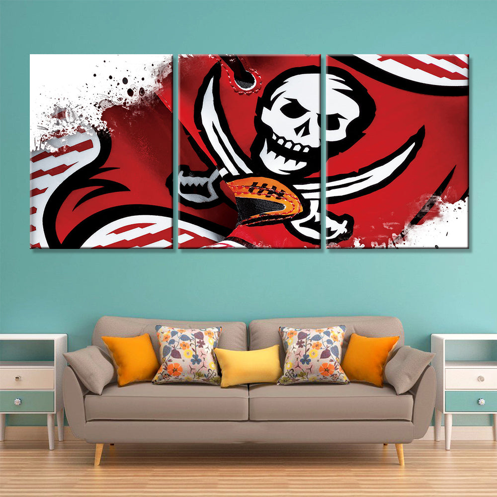 American Football Wall Art - AF5160 - Tampa Bay Buccaneers - American Football Poster - American Football Canvas