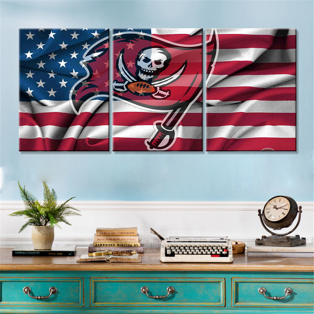 American Football Wall Art - AF5161 - Tampa Bay Buccaneers - American Football Poster - American Football Canvas