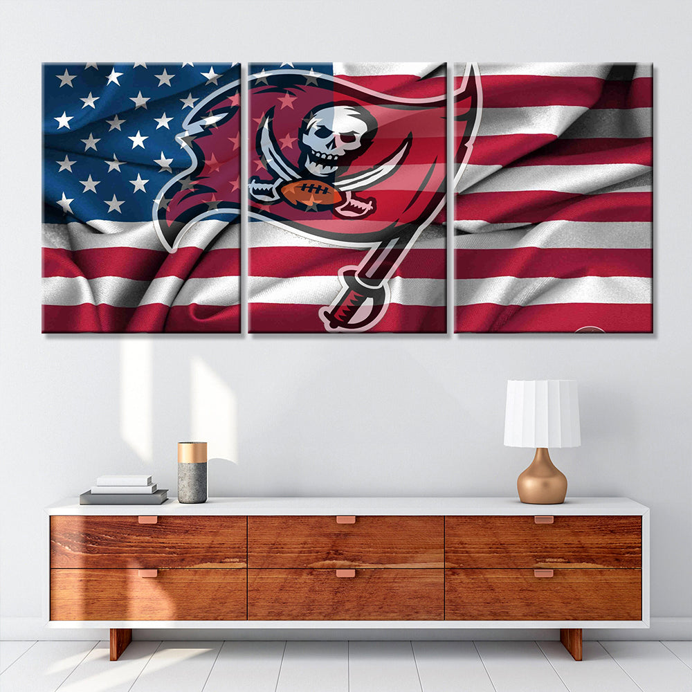 American Football Wall Art - AF5161 - Tampa Bay Buccaneers - American Football Poster - American Football Canvas