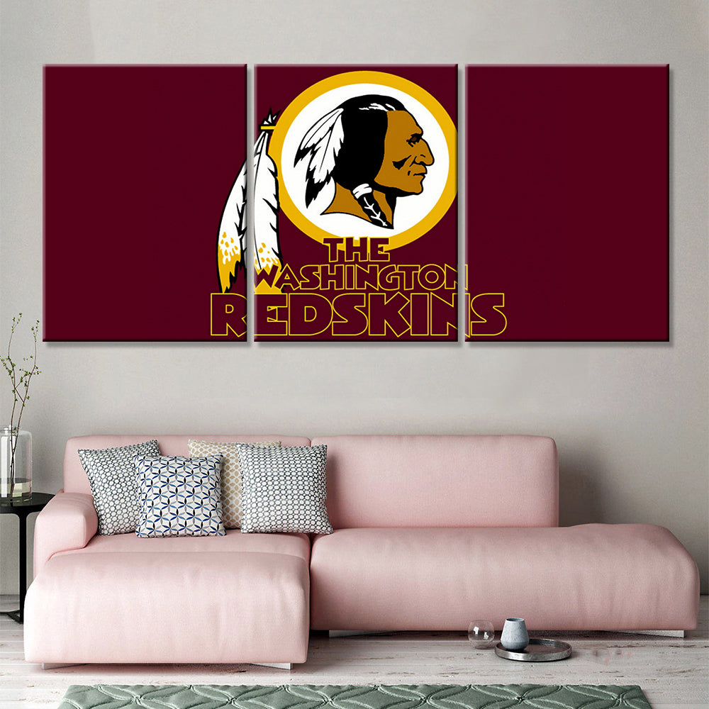 American Football Wall Art - AF5165 - Washington Redskins - American Football Poster - American Football Canvas