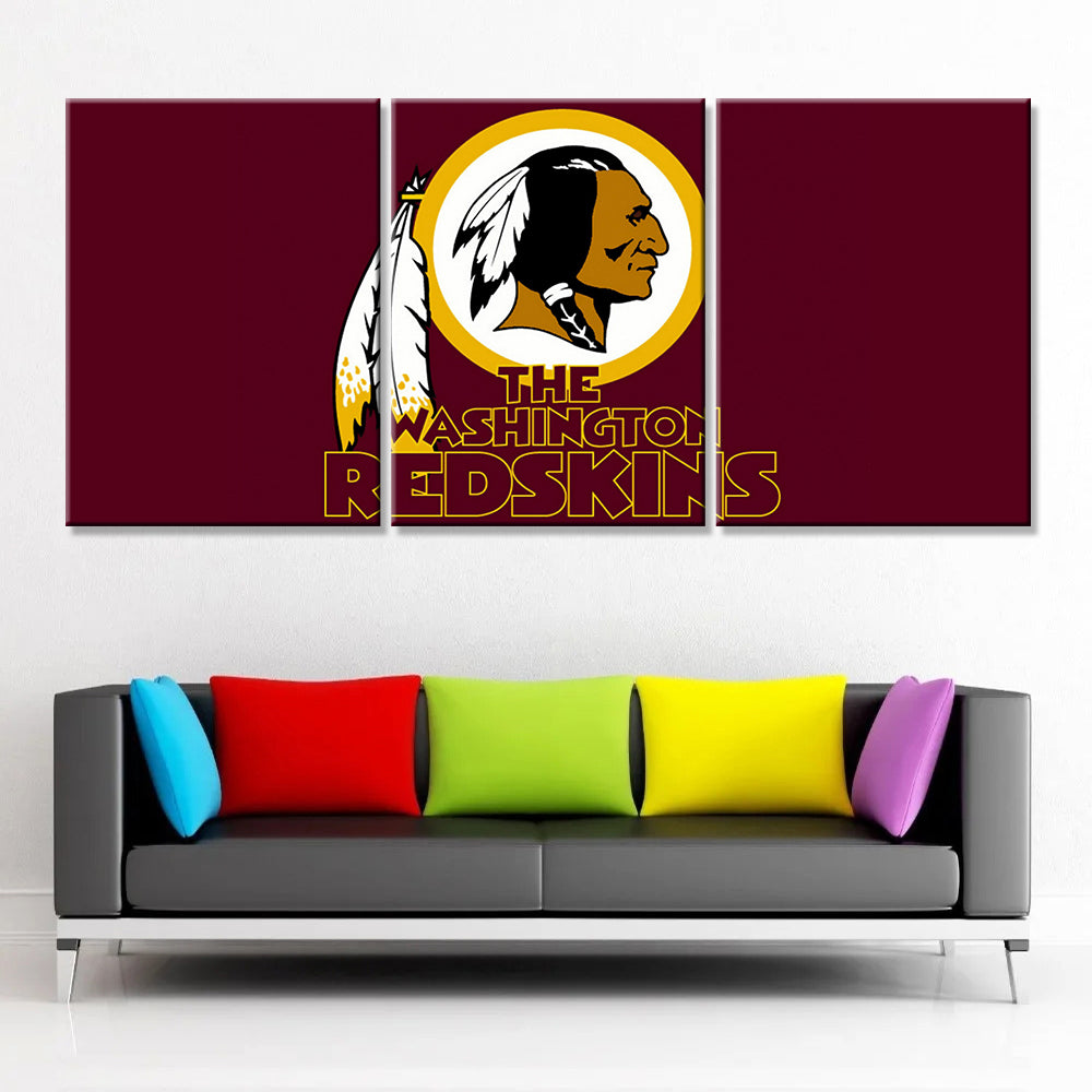 American Football Wall Art - AF5165 - Washington Redskins - American Football Poster - American Football Canvas