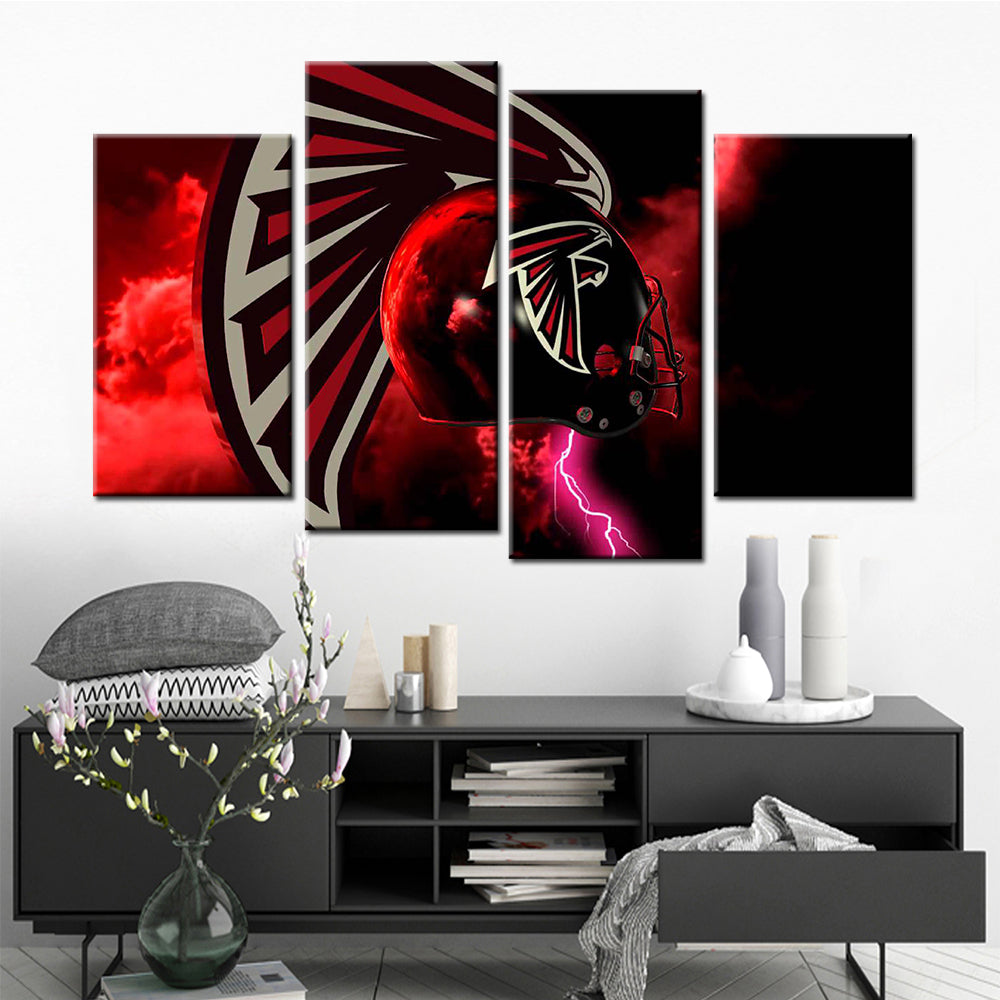 American Football Wall Art - AF5134 - Atlanta Falcons - American Football Poster - American Football Canvas