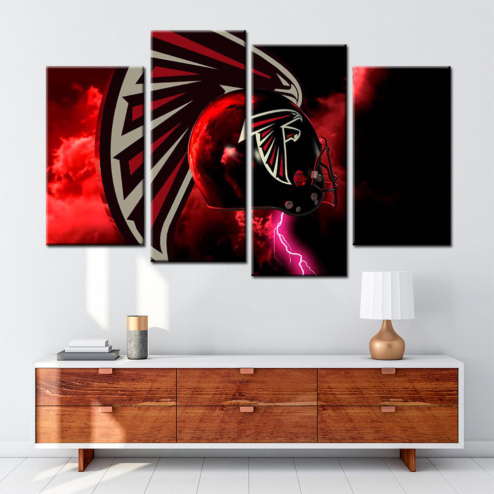 American Football Wall Art - AF5134 - Atlanta Falcons - American Football Poster - American Football Canvas