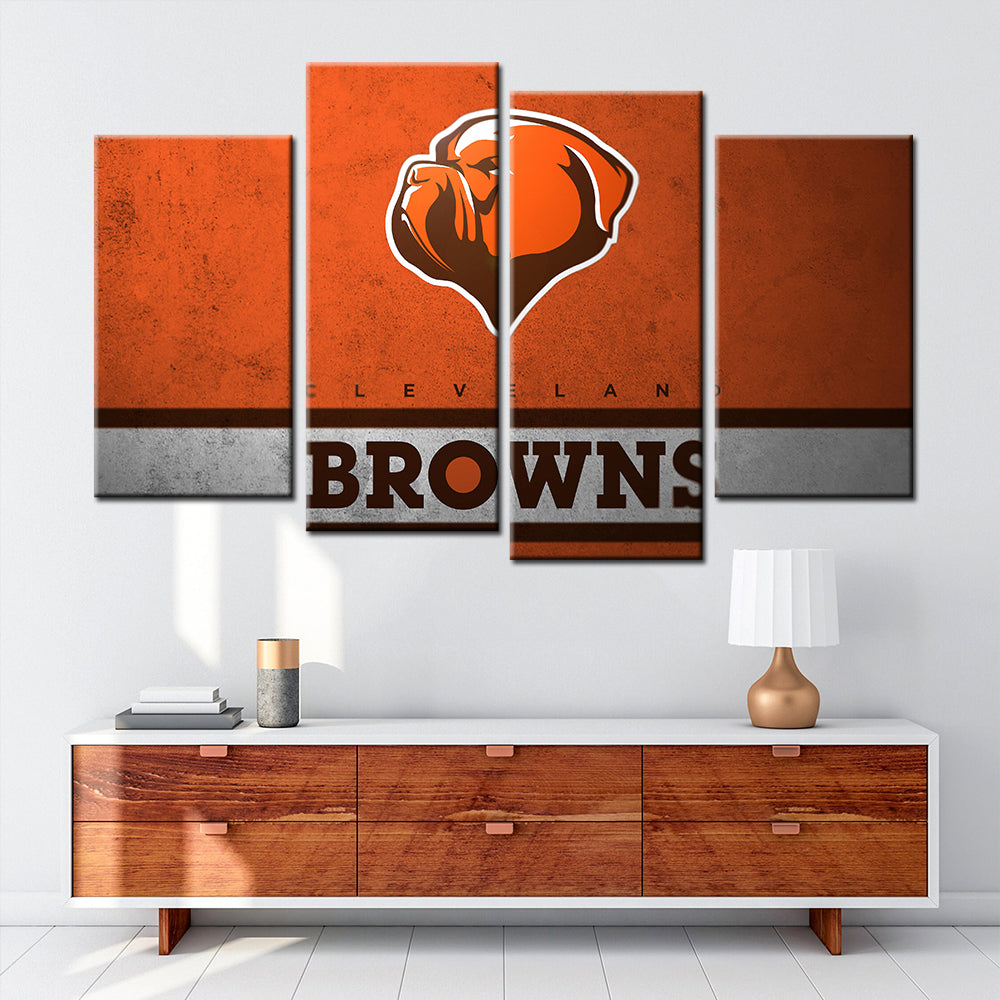 American Football Wall Art - AF5138 - Cleveland Browns - American Football Poster - American Football Canvas