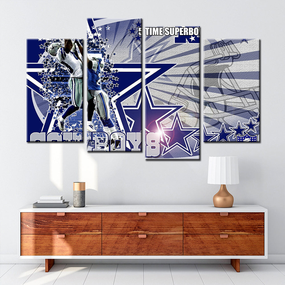 American Football Wall Art - AF5139 - Dallas Cowboys - American Football Poster - American Football Canvas
