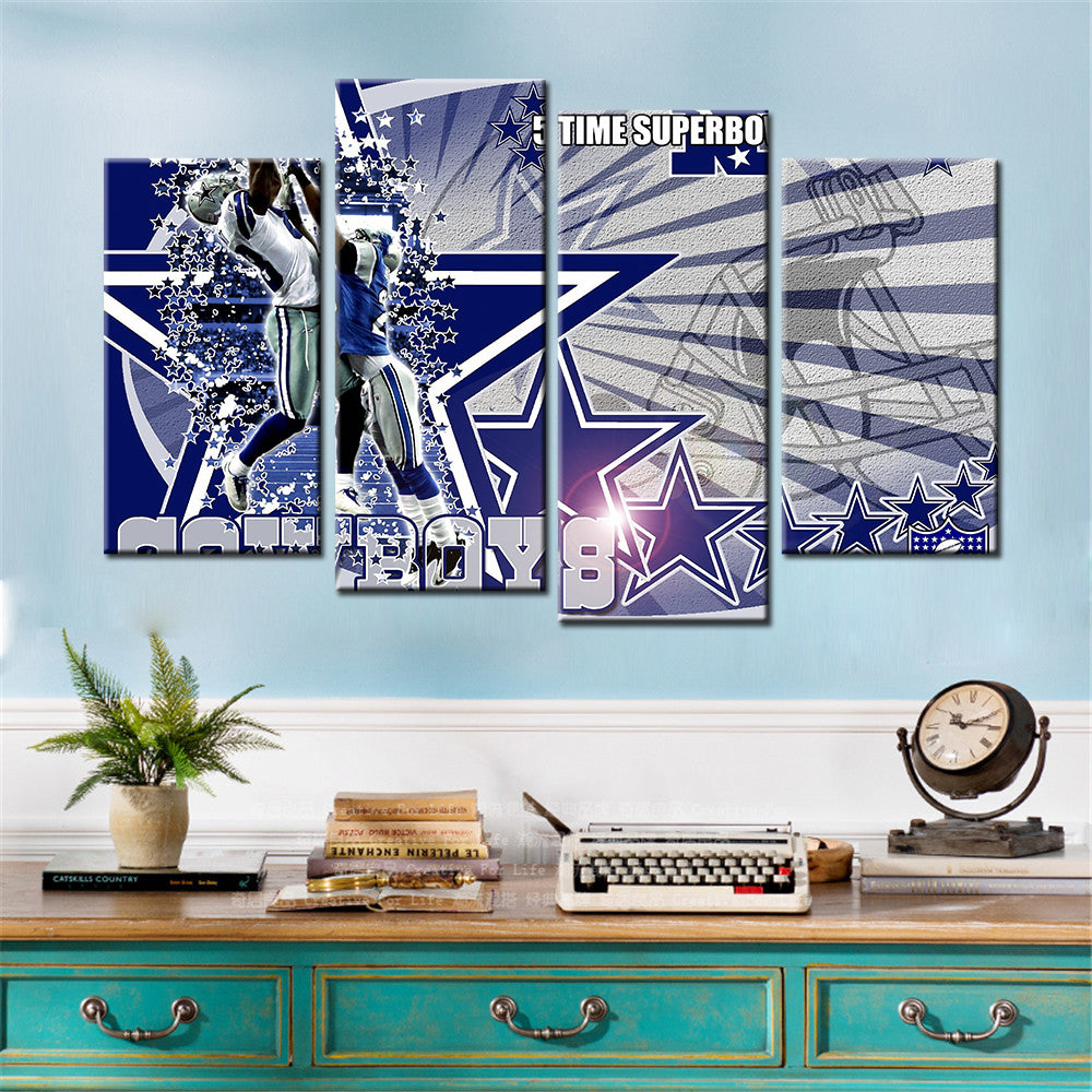 American Football Wall Art - AF5139 - Dallas Cowboys - American Football Poster - American Football Canvas