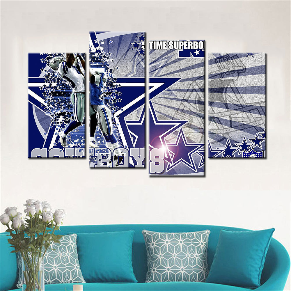 American Football Wall Art - AF5139 - Dallas Cowboys - American Football Poster - American Football Canvas