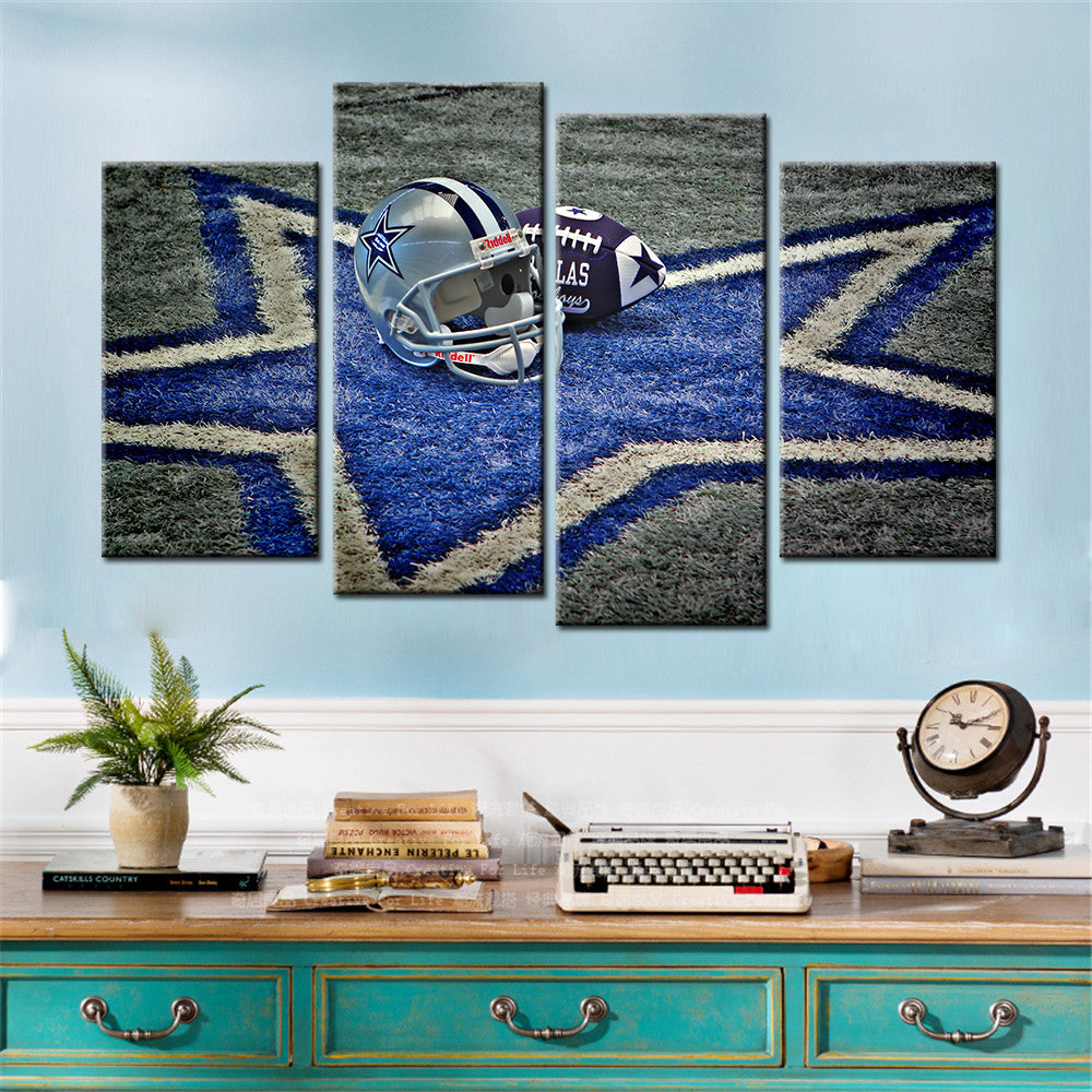 American Football Wall Art - AF5140 - Dallas Cowboys - American Football Poster - American Football Canvas