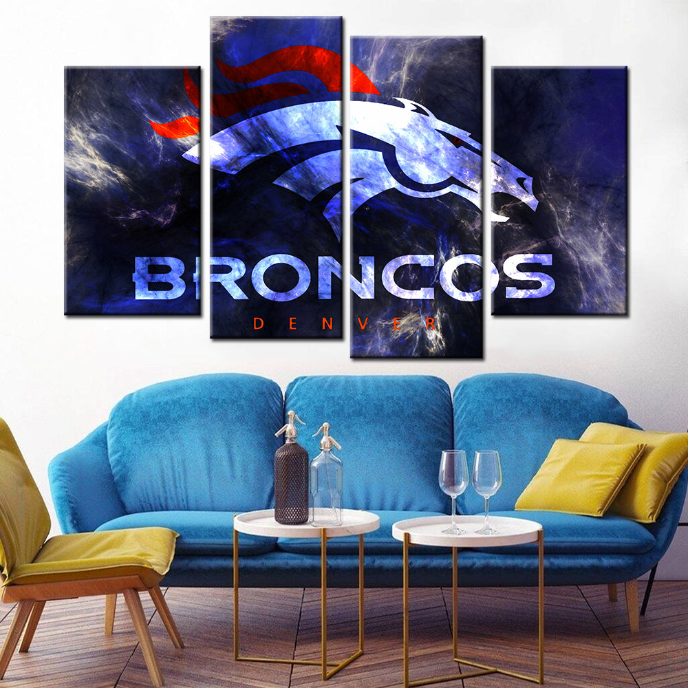 American Football Wall Art - AF5141 - Denver Broncos - American Football Poster - American Football Canvas
