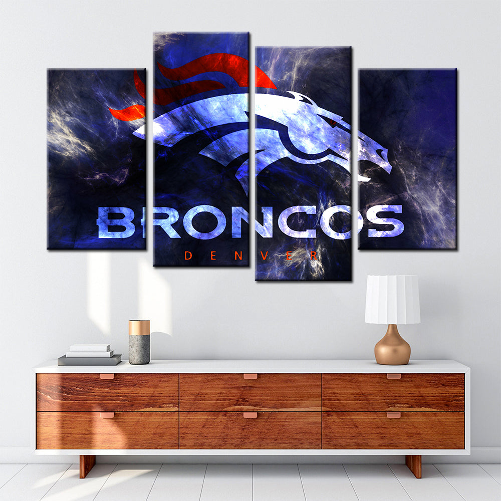 American Football Wall Art - AF5141 - Denver Broncos - American Football Poster - American Football Canvas