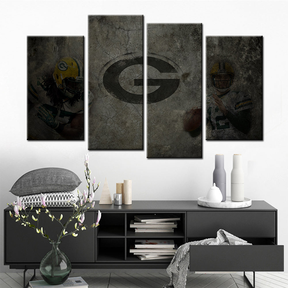 American Football Wall Art - AF5145 - Green Bay Packers - American Football Poster - American Football Canvas