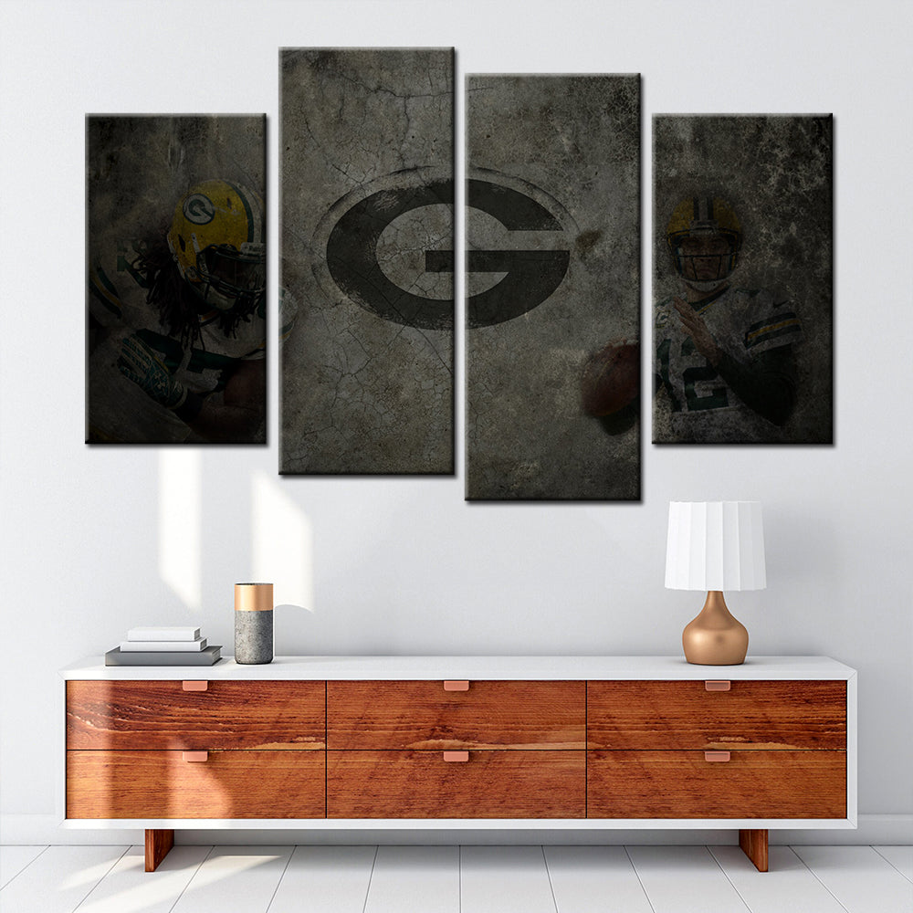 American Football Wall Art - AF5145 - Green Bay Packers - American Football Poster - American Football Canvas