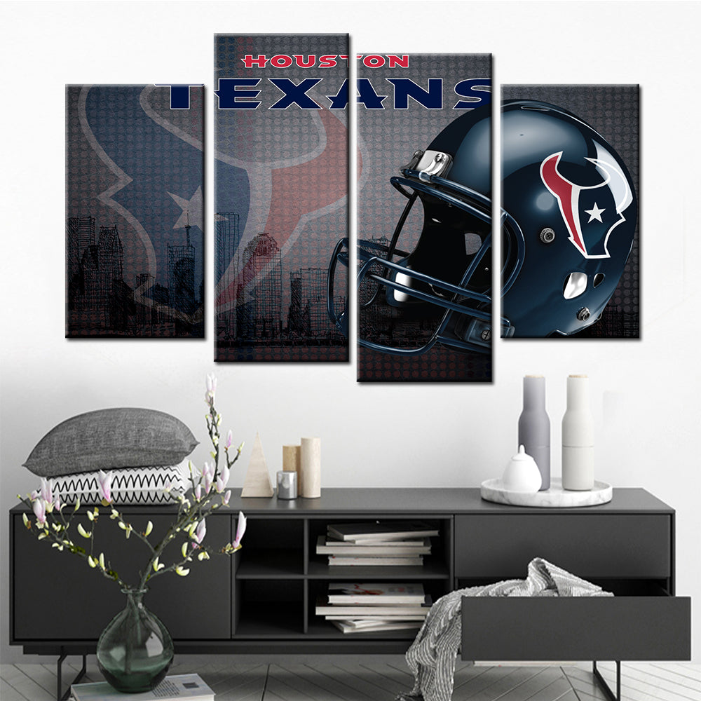 American Football Wall Art - AF5146 - Houston Texans - American Football Poster - American Football Canvas