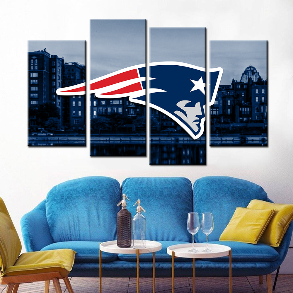 American Football Wall Art - AF5151 - New England Patriots - American Football Poster - American Football Canvas