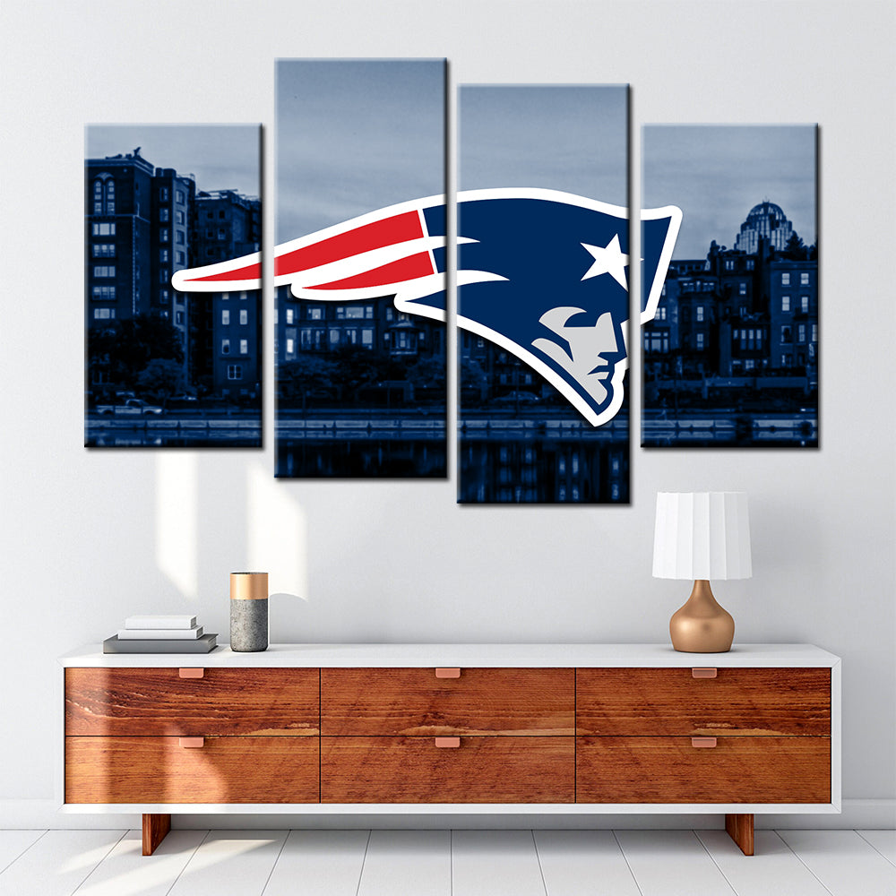 American Football Wall Art - AF5151 - New England Patriots - American Football Poster - American Football Canvas