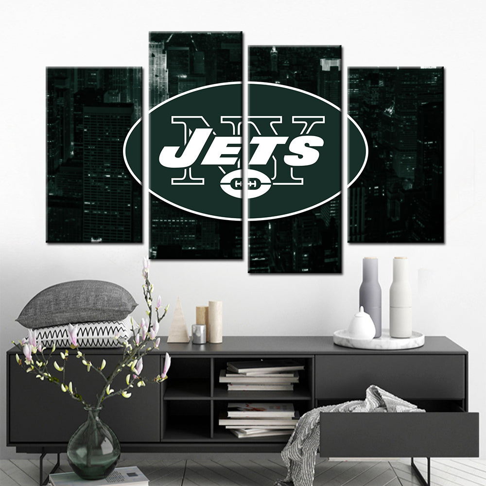 American Football Wall Art - AF5153 - New York Jets - American Football Poster - American Football Canvas