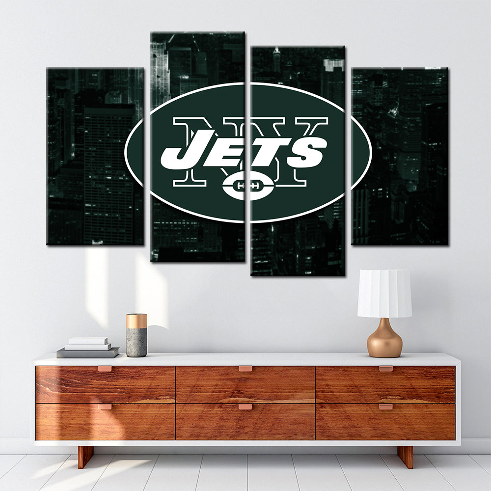 American Football Wall Art - AF5153 - New York Jets - American Football Poster - American Football Canvas