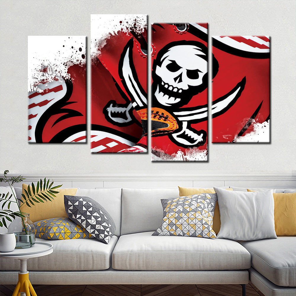 American Football Wall Art - AF5160 - Tampa Bay Buccaneers - American Football Poster - American Football Canvas