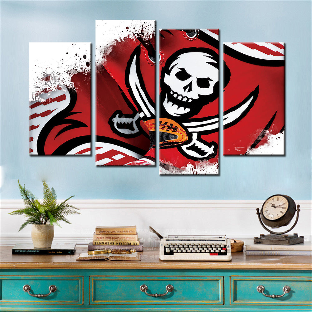 American Football Wall Art - AF5160 - Tampa Bay Buccaneers - American Football Poster - American Football Canvas