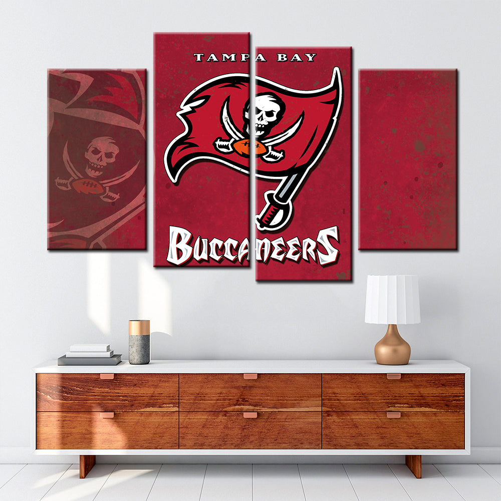 American Football Wall Art - AF5162 - Tampa Bay Buccaneers - American Football Poster - American Football Canvas