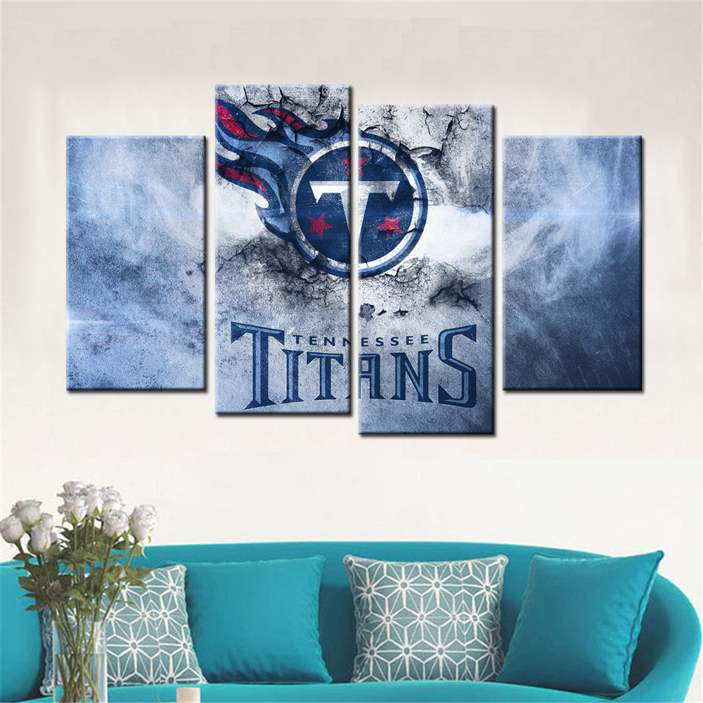 American Football Wall Art - AF5163 - Tennessee Titans - American Football Poster - American Football Canvas
