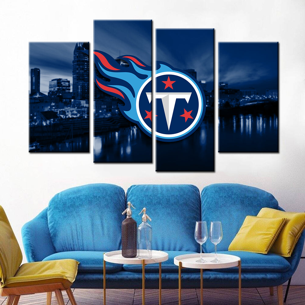 American Football Wall Art - AF5164 - Tennessee Titans - American Football Poster - American Football Canvas