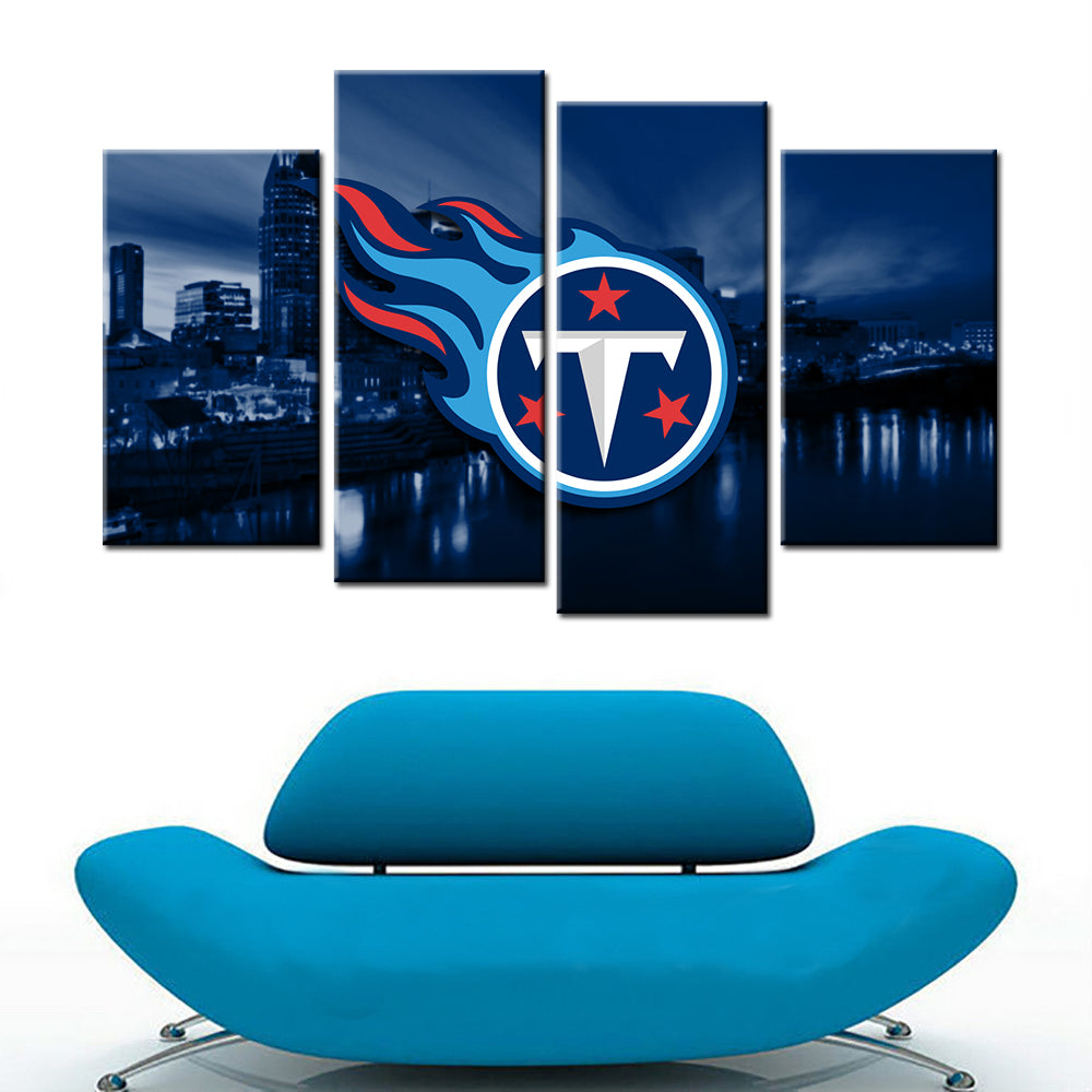 American Football Wall Art - AF5164 - Tennessee Titans - American Football Poster - American Football Canvas