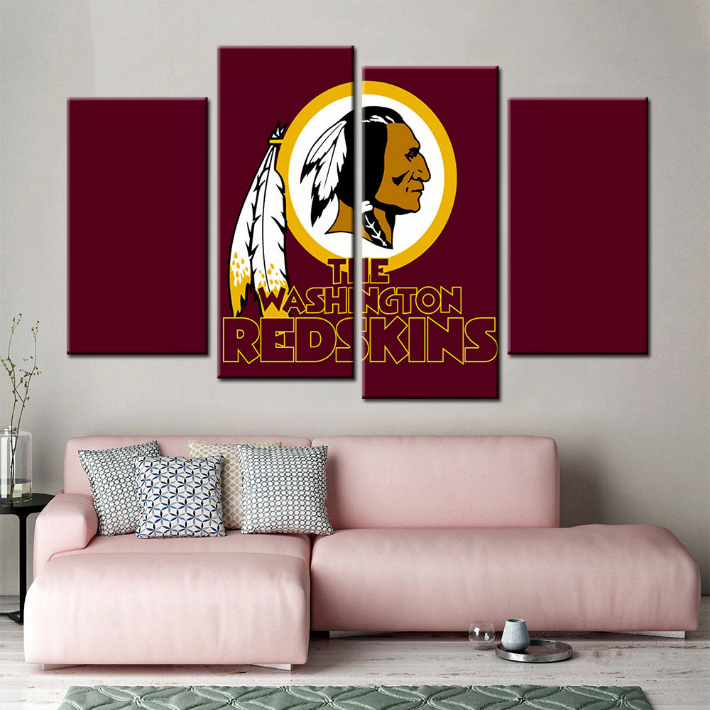 American Football Wall Art - AF5165 - Washington Redskins - American Football Poster - American Football Canvas