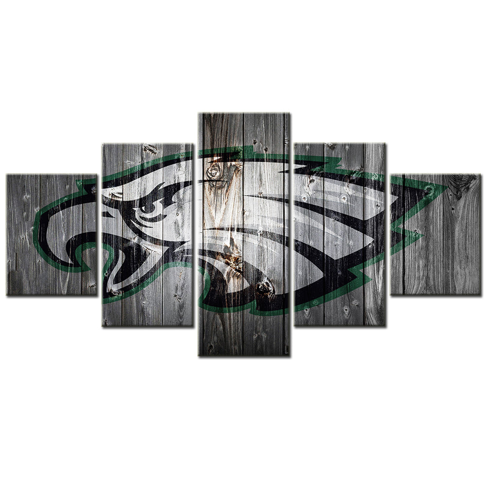 American Football - 5 Pieces Wall Art - AF5101 - Philadelphia Eagles - American Football Poster - American Football Canvas