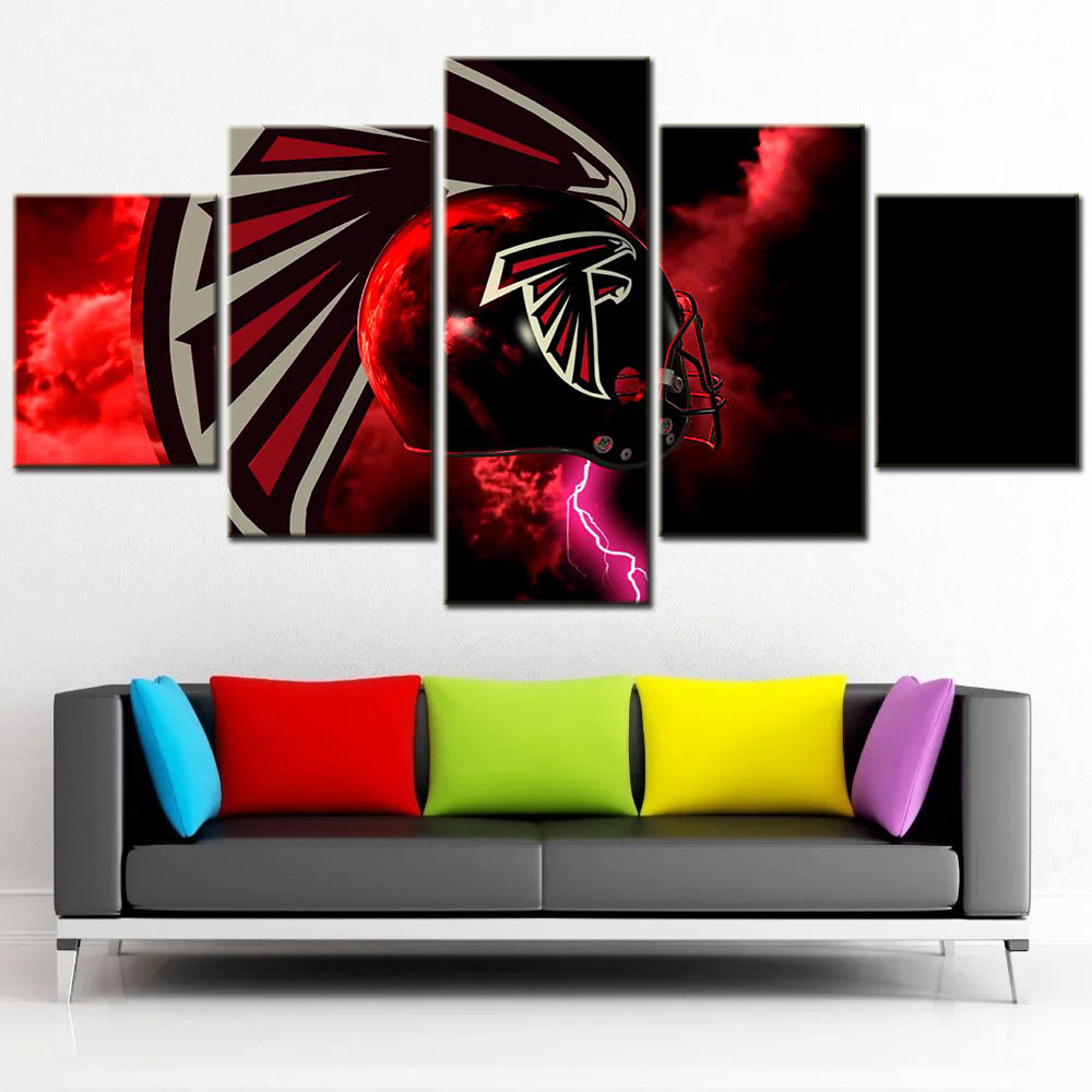 American Football Wall Art - AF5134 - Atlanta Falcons - American Football Poster - American Football Canvas